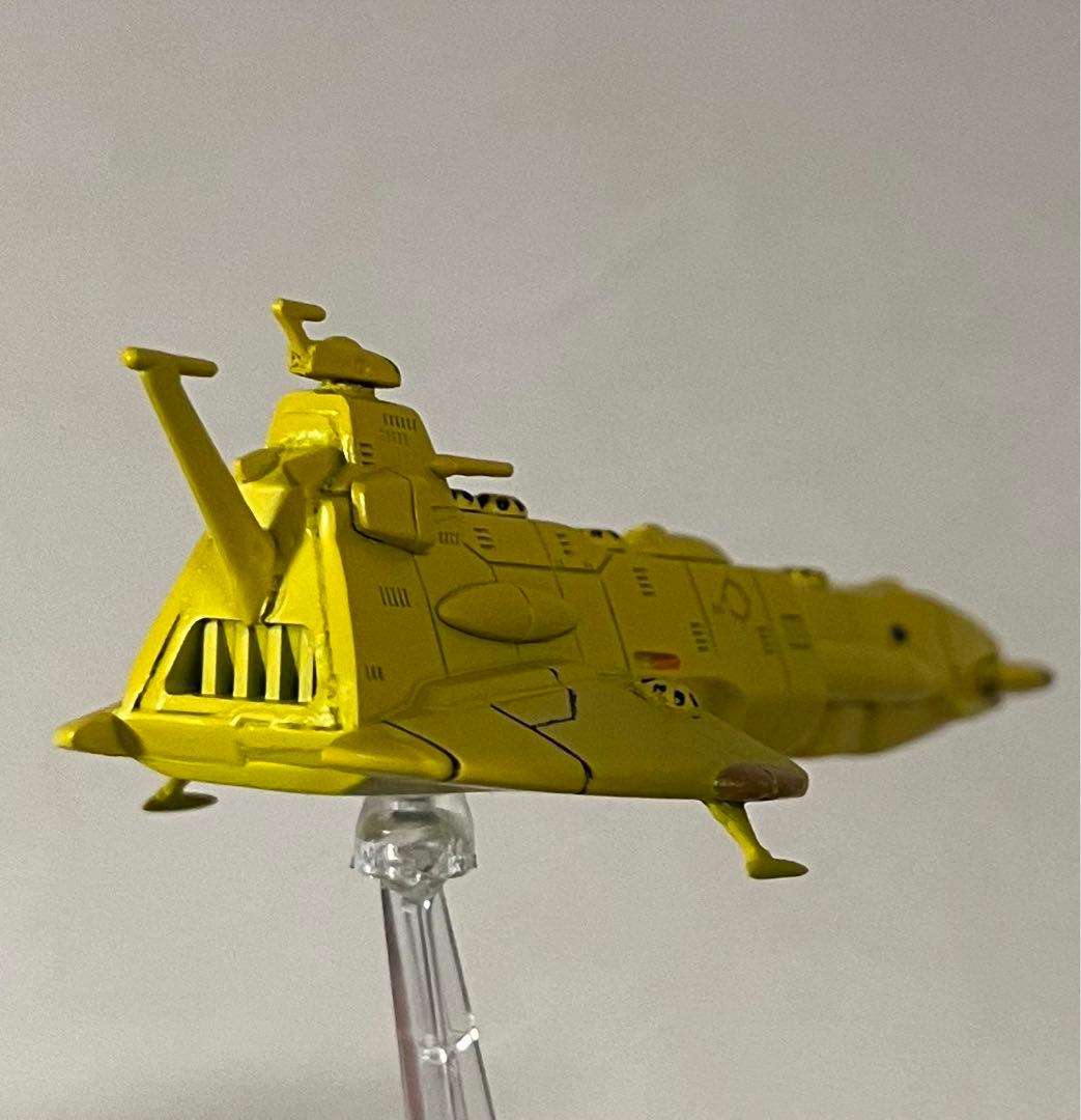 宇宙戦艦ヤマト3 メカコレ完成品　ガルマンガミラス大型戦闘艦