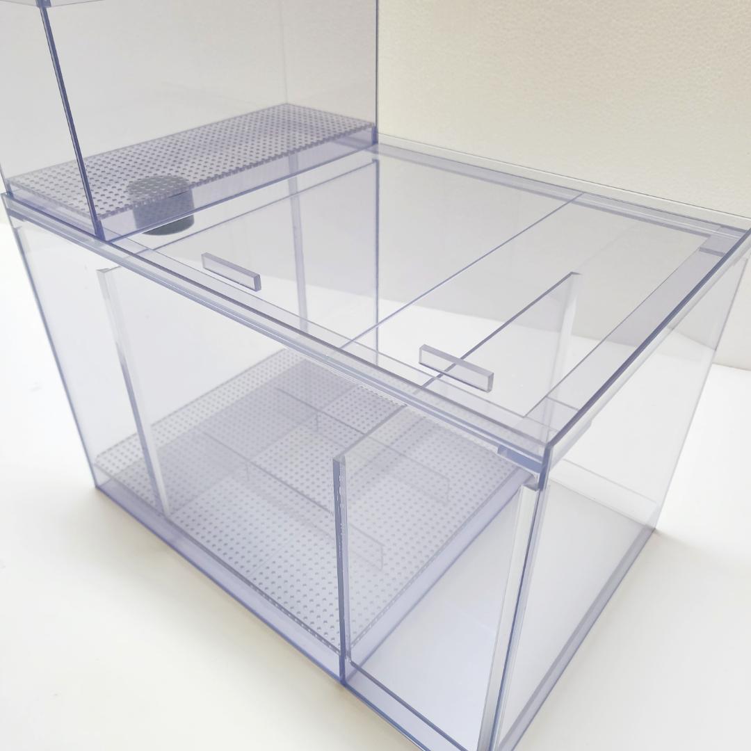 □国産3層式濾過槽□450×300×300h□オーバーフロー水槽用□