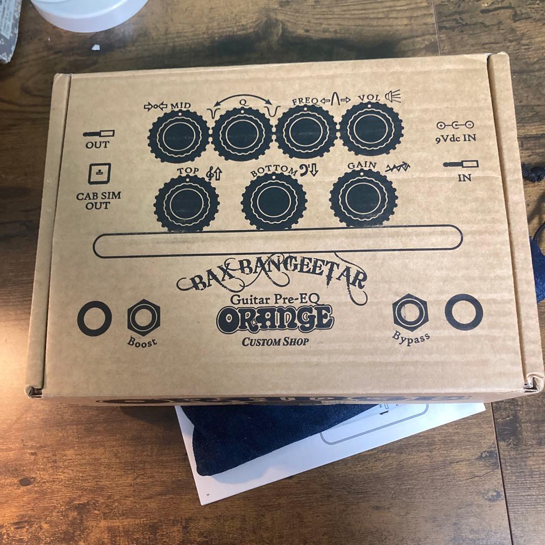 OrangeBaxBangeetar プリアンプ/オーバードライブ‼️オマケ付き‼️