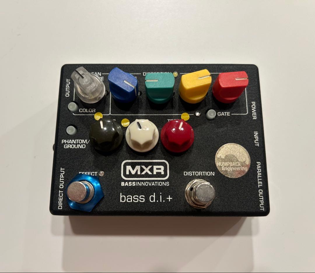 ベース MXR M80 Bass DI humpback engineering mod