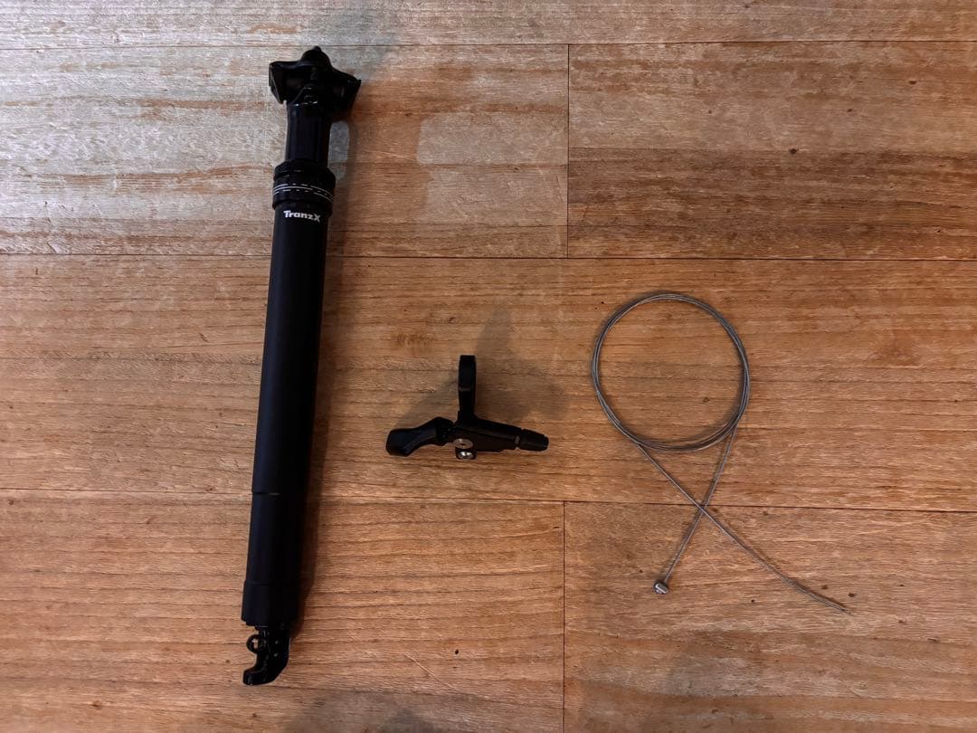 TranzX ドロッパーポスト 31.6 mm 170 mmトラベル　レバー付き