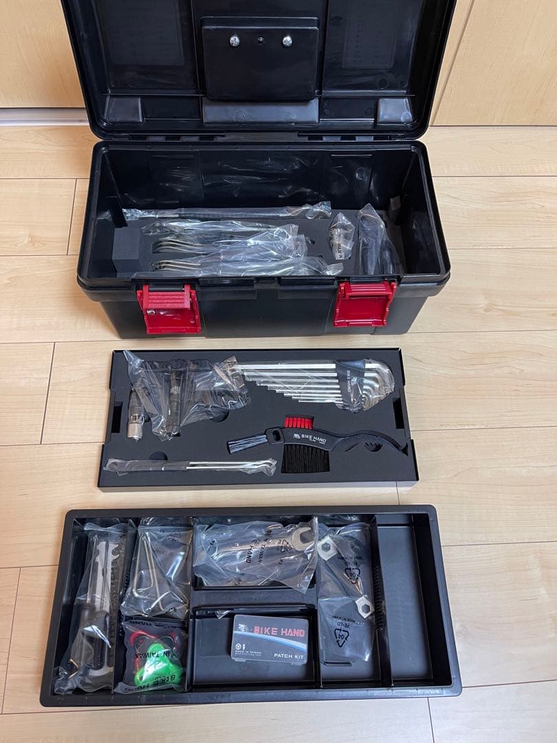未使用。 YC-758 自転車プロフェッショナルツールキット