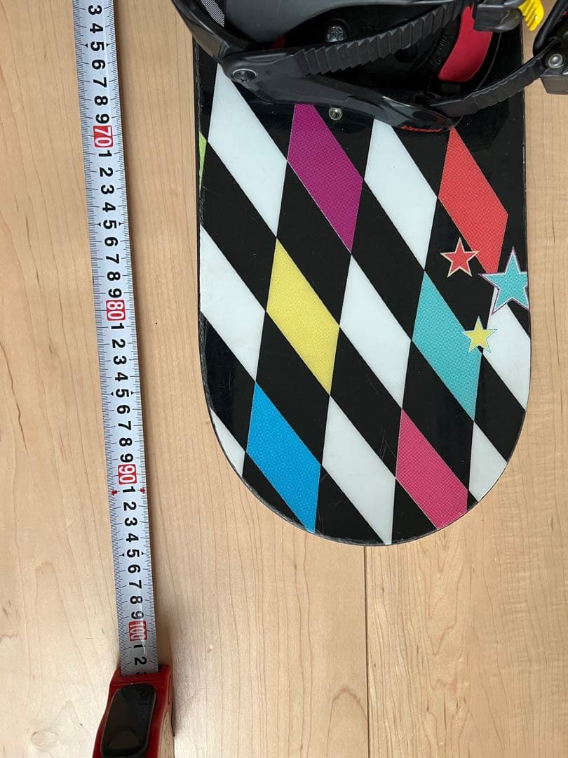 キスマーク　スノーボード ビンディング、シューズ付き