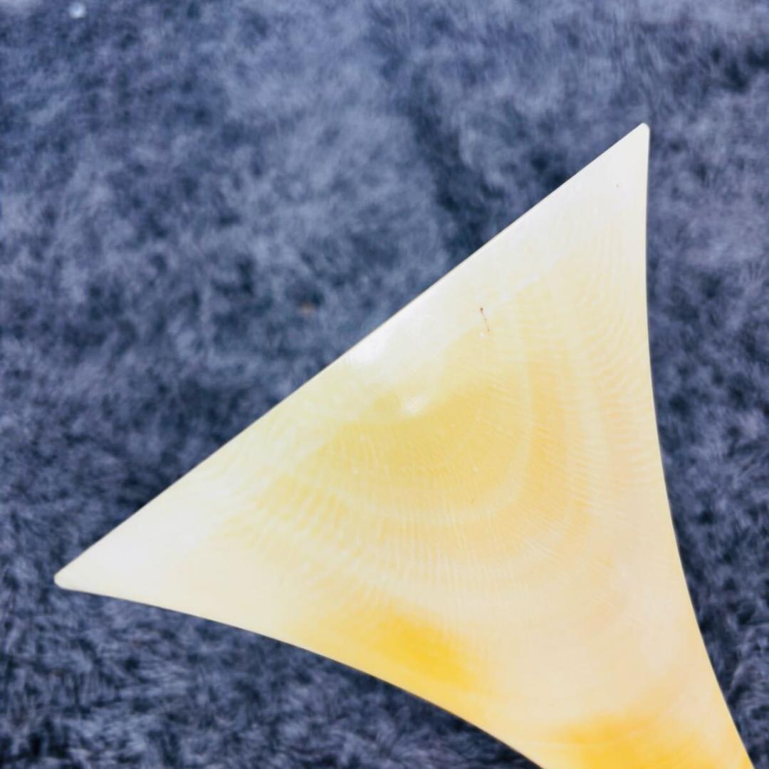 訳あり 三味線 撥 最高級品 天然素材 バチ 約10.5cm