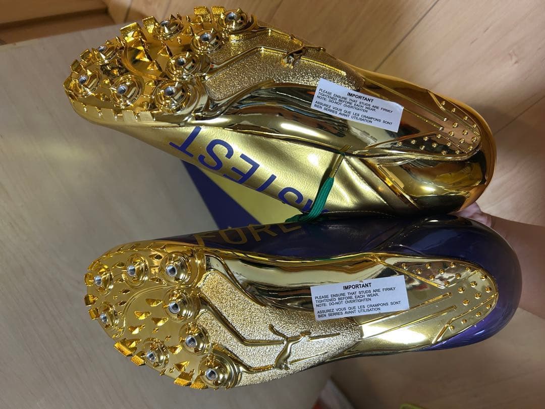 【お宝貴重品】ウサインボルト　引退スパイク