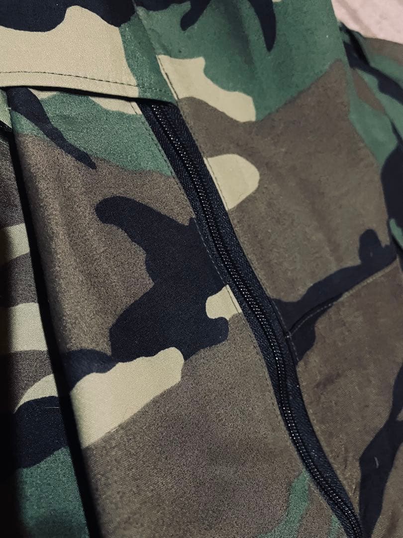 実物　ミリタリー　ゴアテックス　カモパンツ　XS ミルスペック