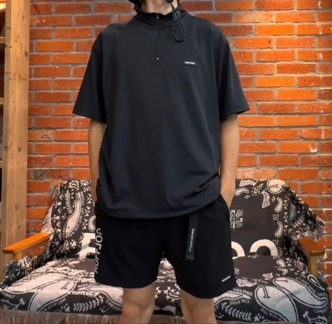 メンズウェア RUFFLOG HALF ZIP MOCK NECK SHIRT