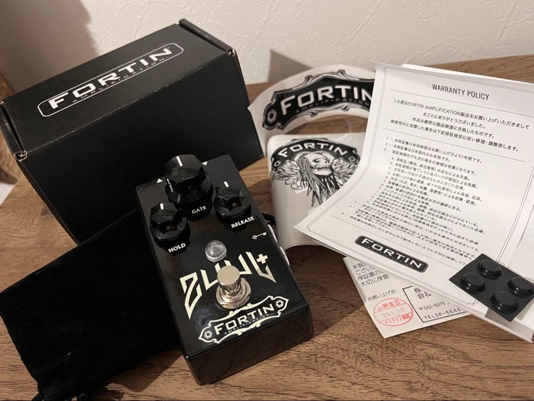 FORTIN zuul+ 【ノイズゲート】ギターエフェクター(ほぼ新品)