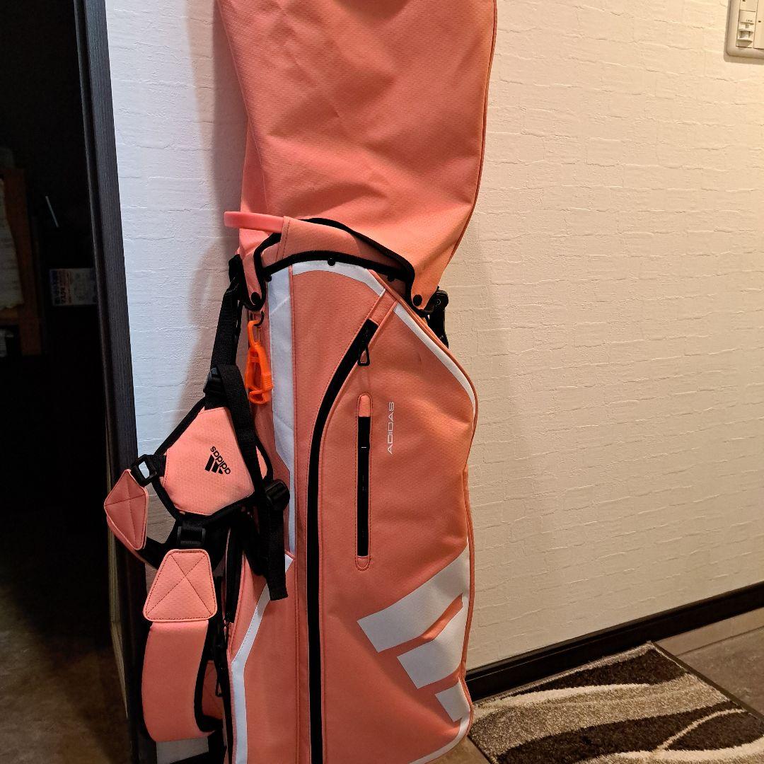 専用【美品】adidas ゴルフバッグ ♥️ 　スタンド付き