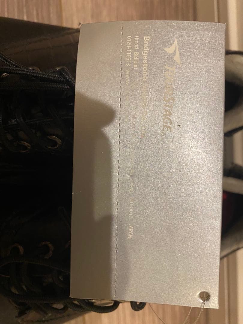 ゴルフシューズ　スパイク　ツアーステージ　x-spike Ⅲ 25.0 黒