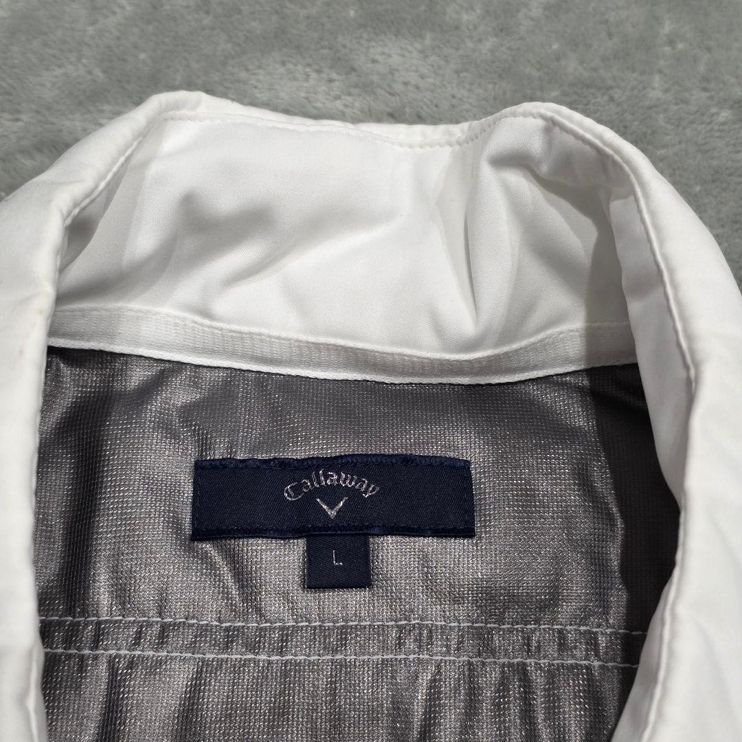 Callaway　キャロウェイ　ダウンベスト　L　ホワイト　GOLF　ゴルフ