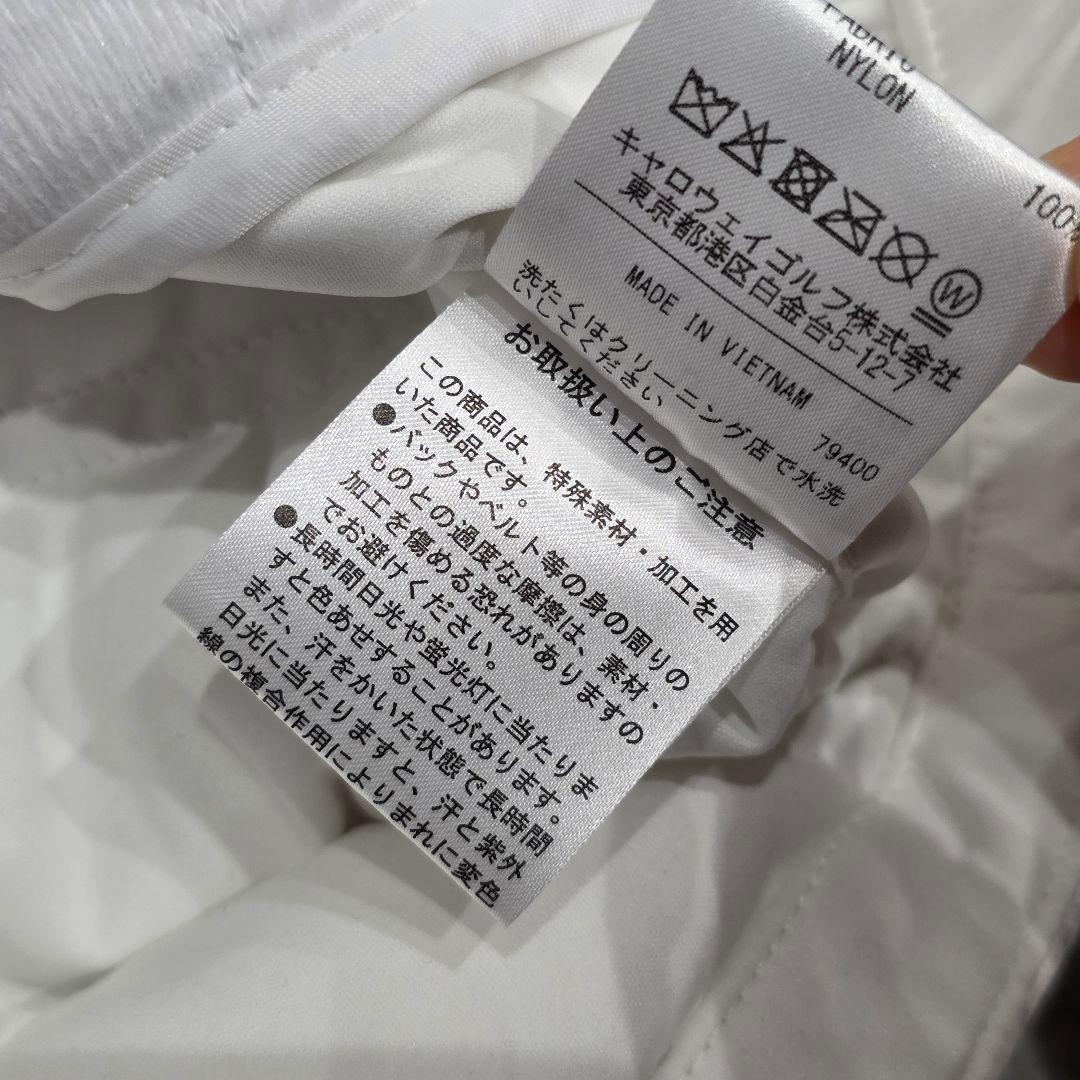 Callaway　キャロウェイ　ダウンベスト　L　ホワイト　GOLF　ゴルフ