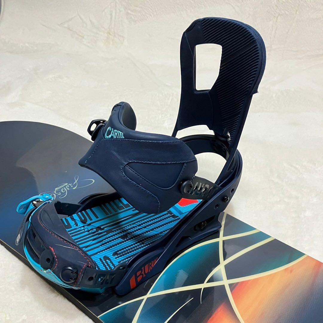 BURTON Fish 156 CARTEL カーテル スノーボード 板バイン
