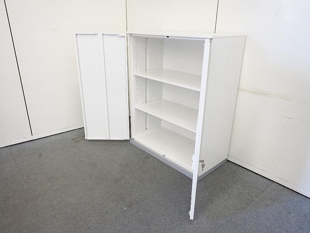 引取り限定 鍵無し　イナバ　両開書庫　ラインユニット　TF　31-0616