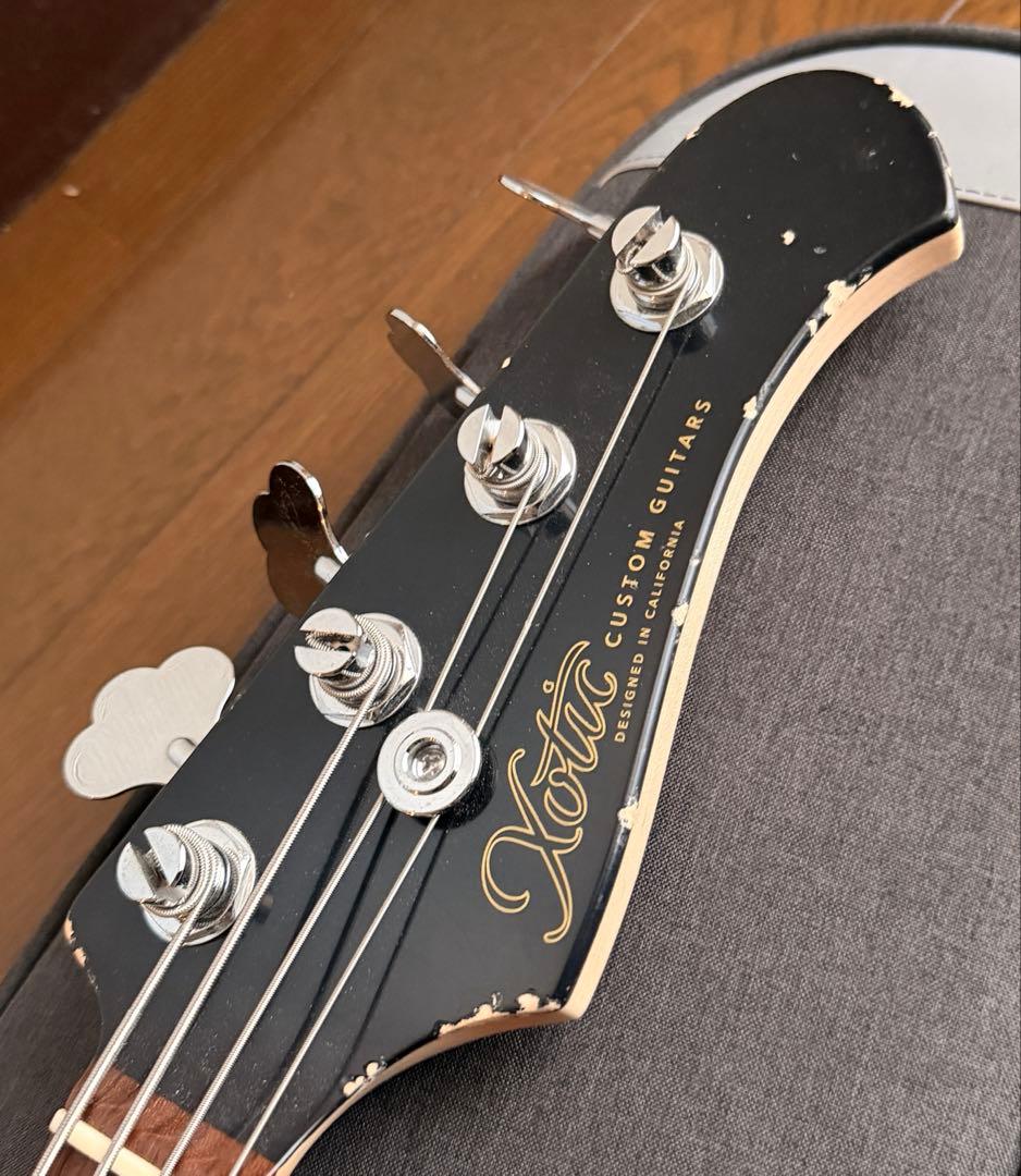 ベース Xotic XJ-1T Mercedes Blue medium aged