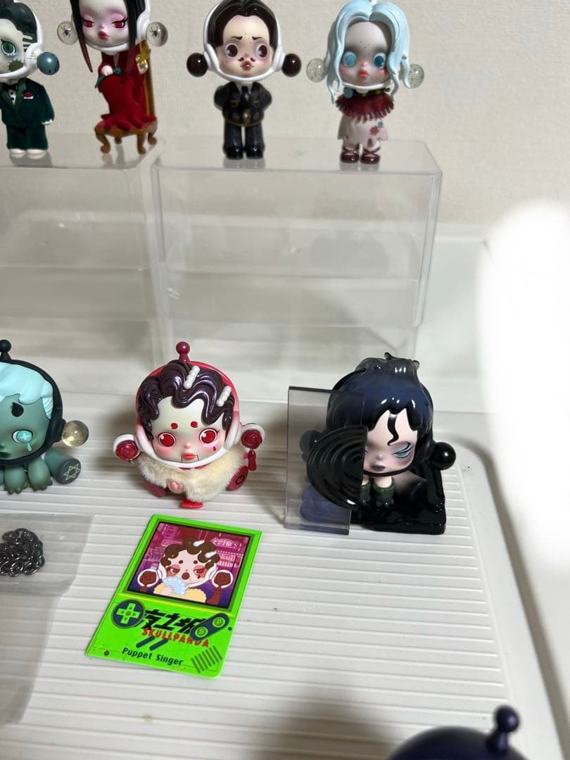 SKULLPANDA 、ADDAMS FAMILY、夜之城、ポップマート