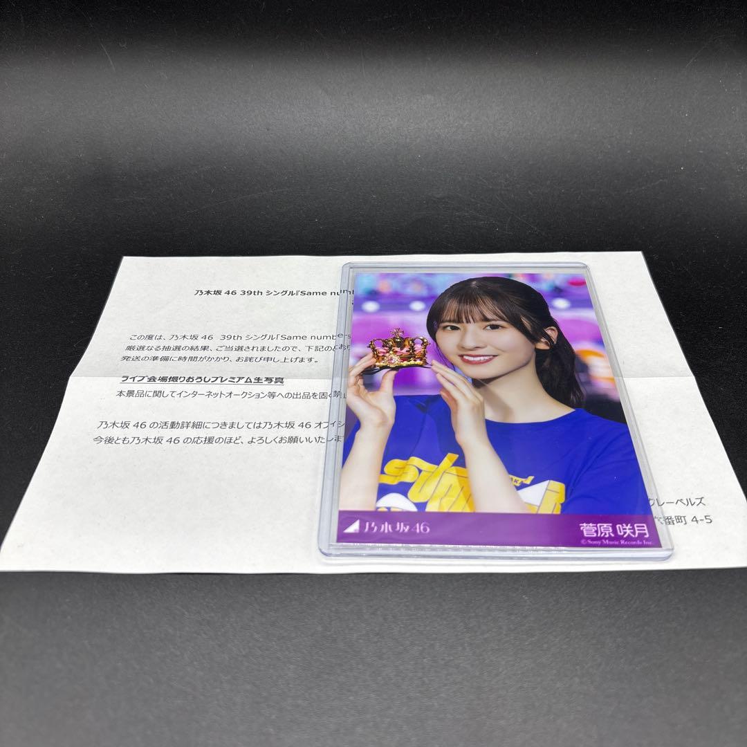 菅原咲月 Same numbers スペシャルプレゼント プレミアム生写真