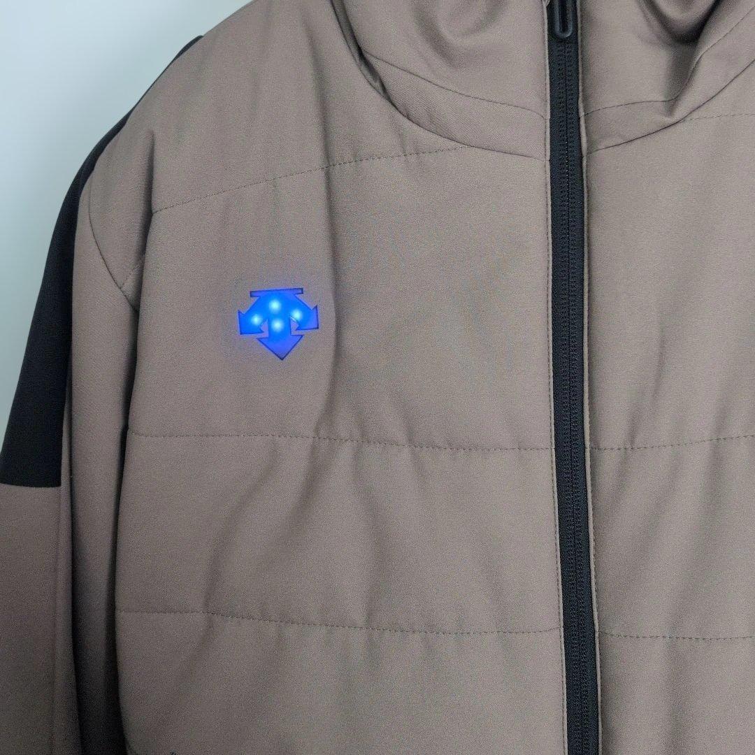 美品 モバイルサーモ 中綿ジャケット 電熱 DGMMJK06 デサントゴルフ