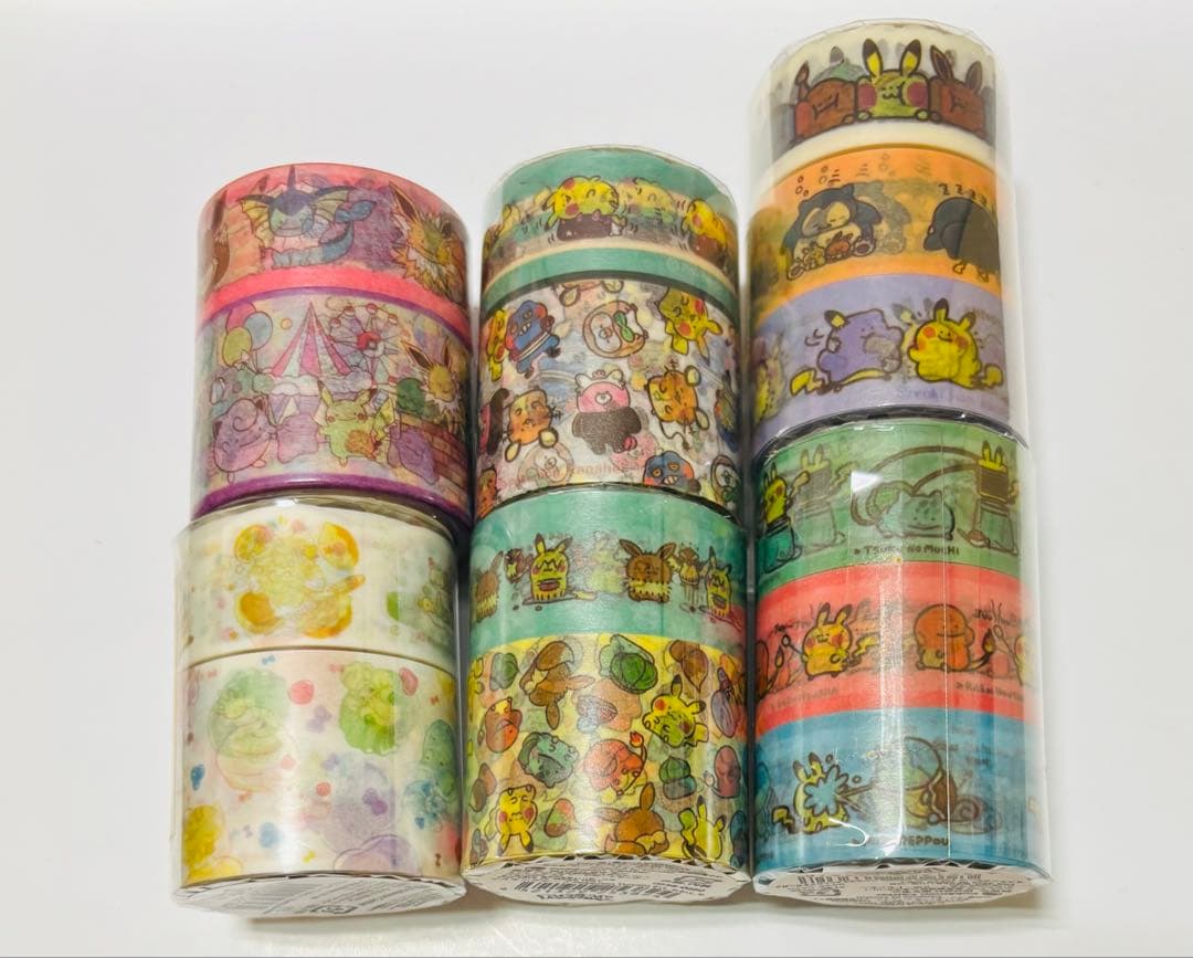 ポケットモンスター マスキングテープ まとめ売り