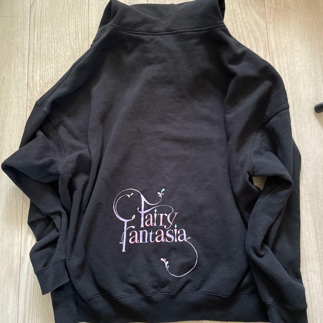 Kep1er黒パーカーL/KーPOP