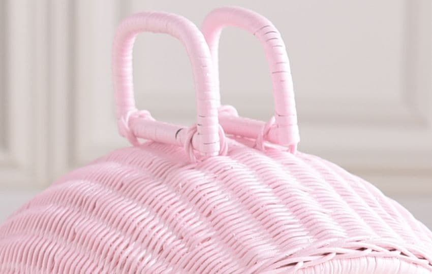 要問合せ♥️可愛いピンクハウス♥️移動も楽チン♪ペットハウス　犬　ネコ　白