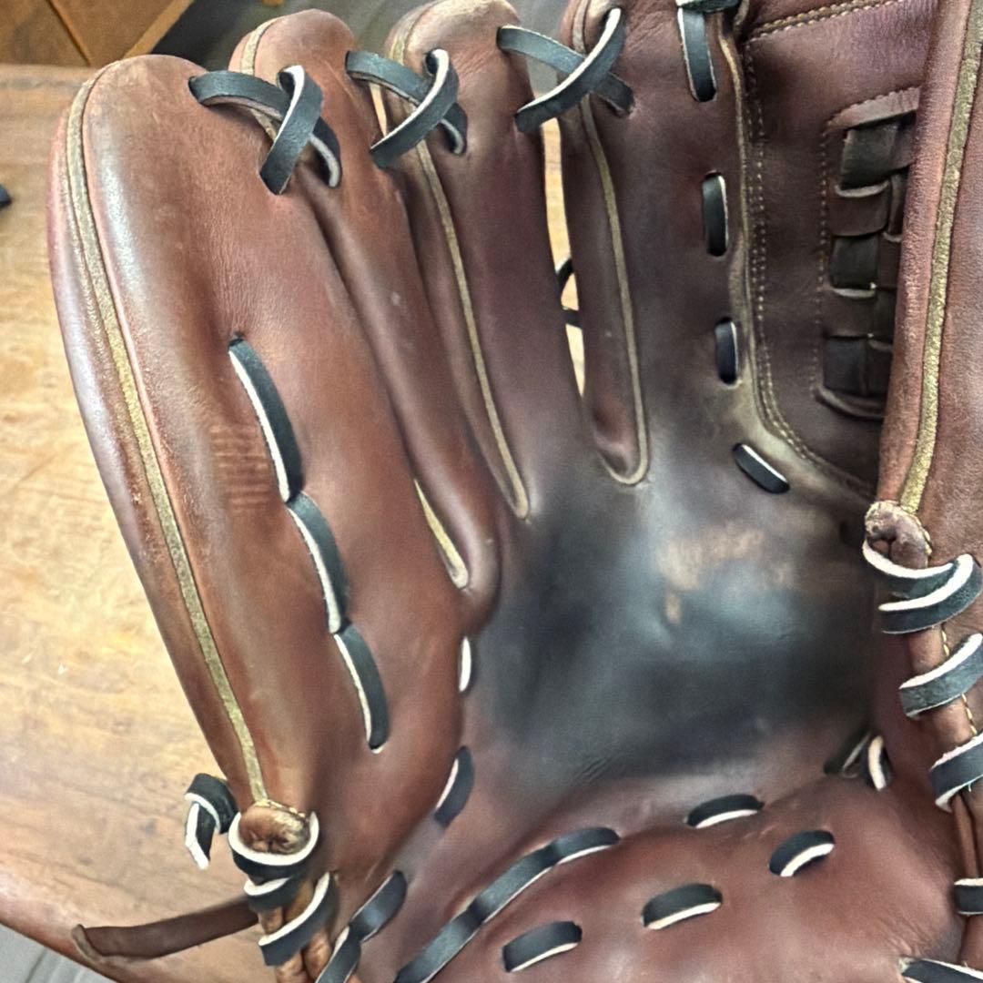 ミズノ 硬式グローブ ブラウン