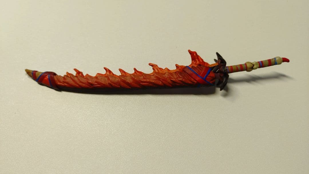 【非売品】モンスターハンター 狩猟武器コレクションVol.3　龍刀【紅蓮】