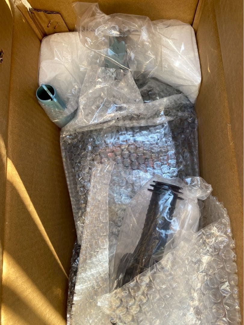 子供用自転車　高炭素鋼フレーム 16インチ　簡単組立　ブルー　Ｂ型　補助輪付