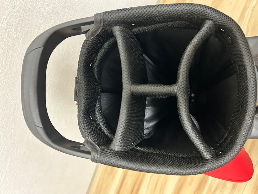 HONMA TW WORLD スタンドバッグ レッド　ウォータープルーフ