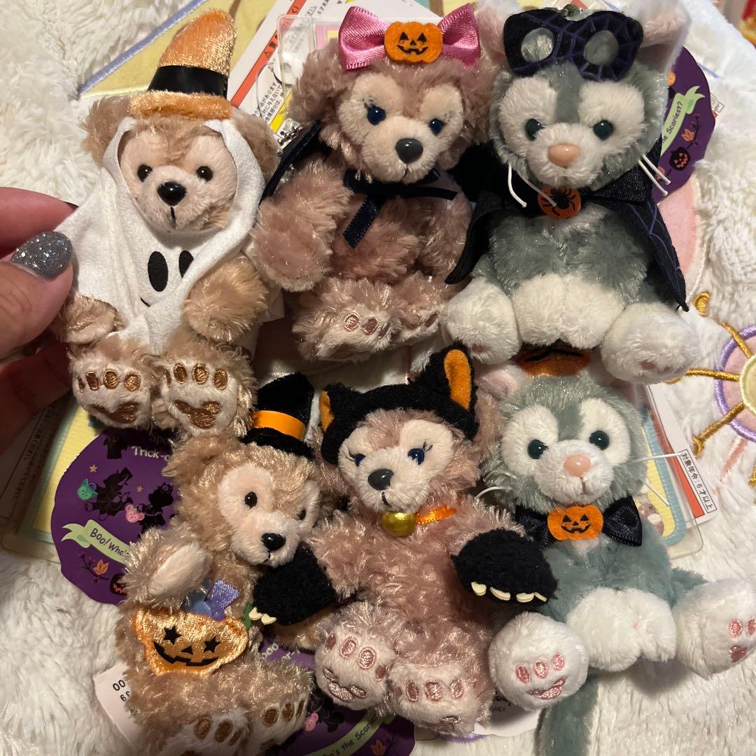 スプーキーリトルトリックオアトリートのぬいぐるみストラップ