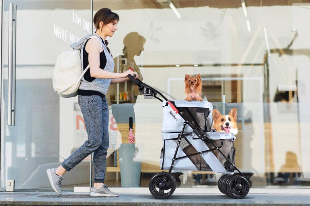 Ibiyaya　ペット用カート　ストローラー　FS1770-G　　【平行輸入品】