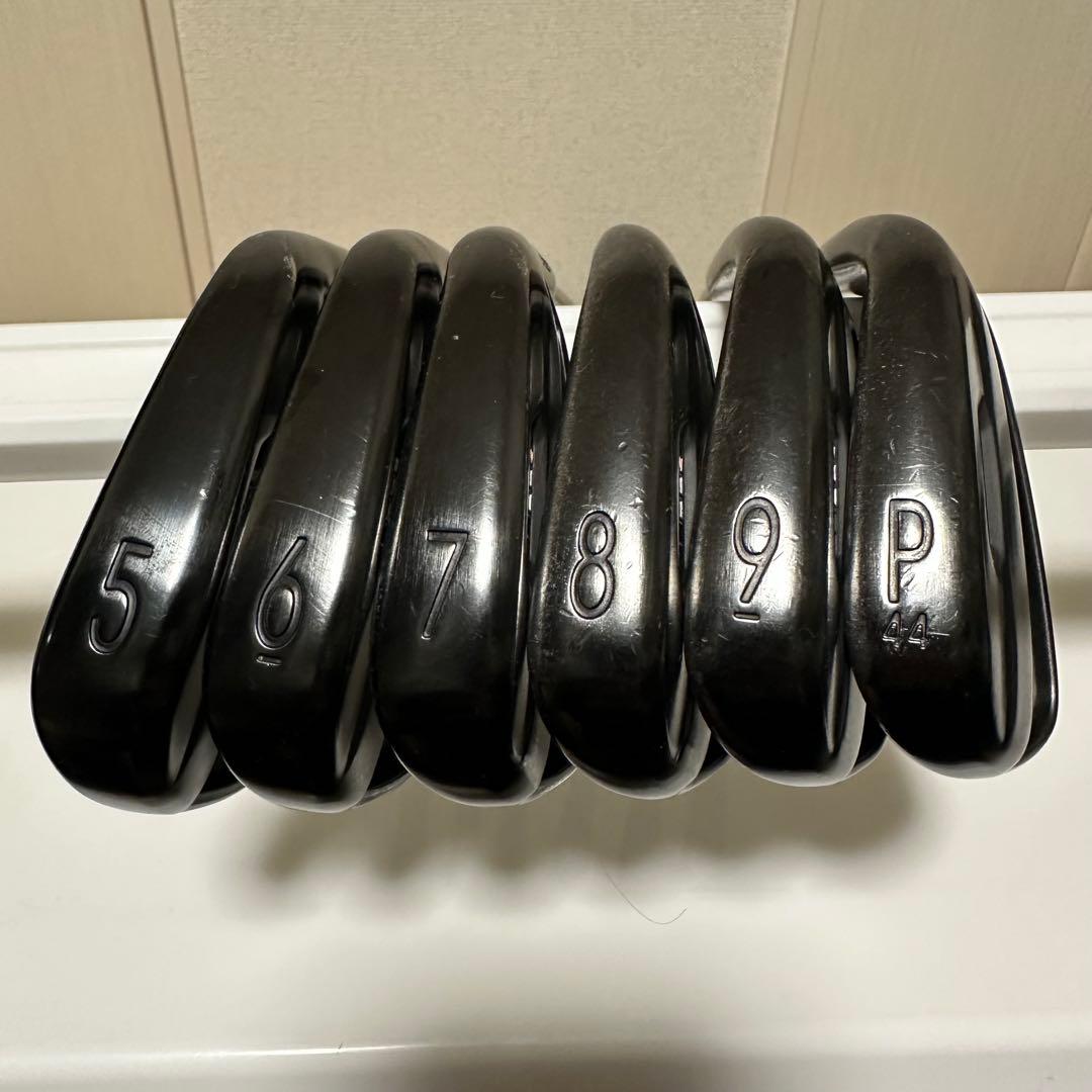 タイトリストT100ブラックアイアン5∼PW MODUS3 105 S