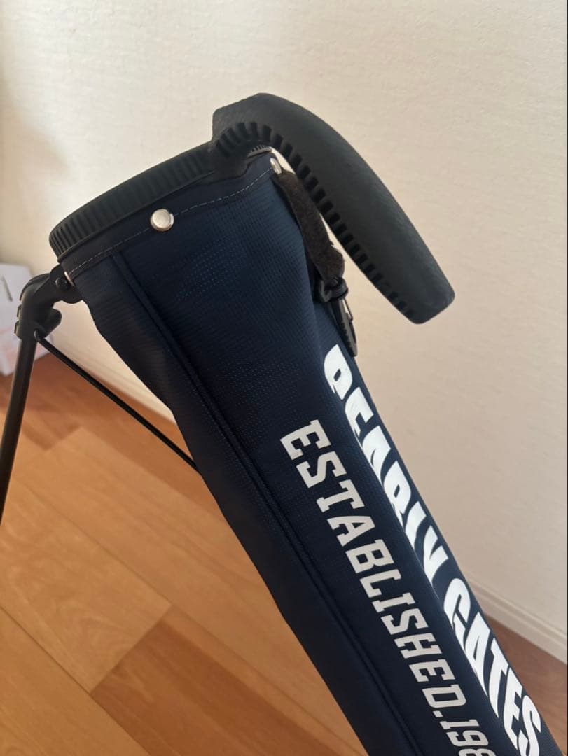 PEARLY GATES スタンドバッグ ネイビー