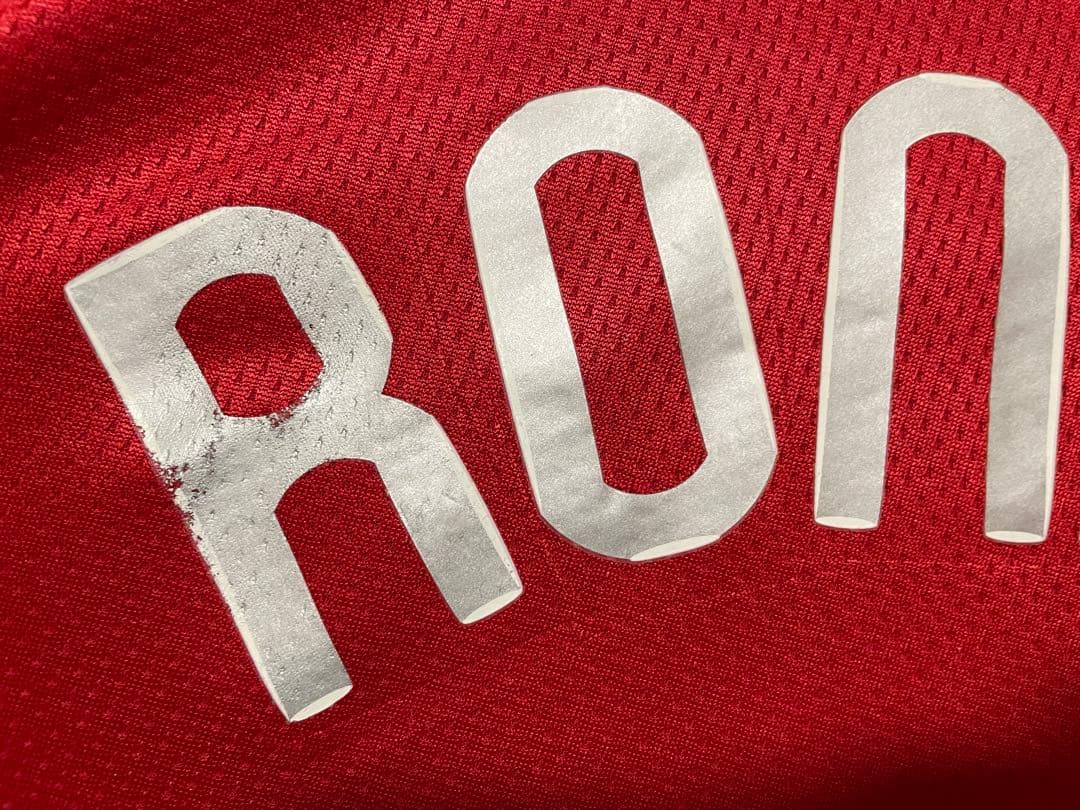 【正規品】ロナウド　マンチェスターユナイテッド　07/08 ホーム長袖レプリカ