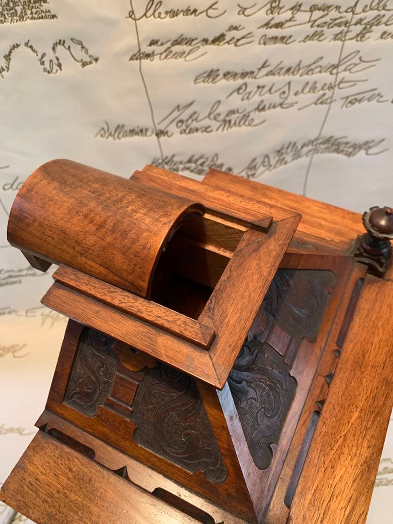 ドイツ製　訳ありアンティーク置時計ウェストミンスターチャイム！美しく鳴ります！