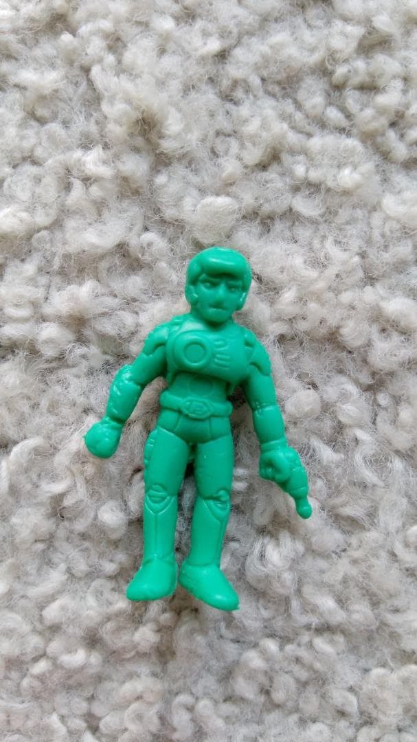 B キャプテンフューチャー フィギュア 消しゴム レトロ x4