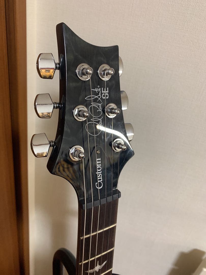 最終値下げ 優良個体 PRS custom24 SE BLACK ギグバッグ付き
