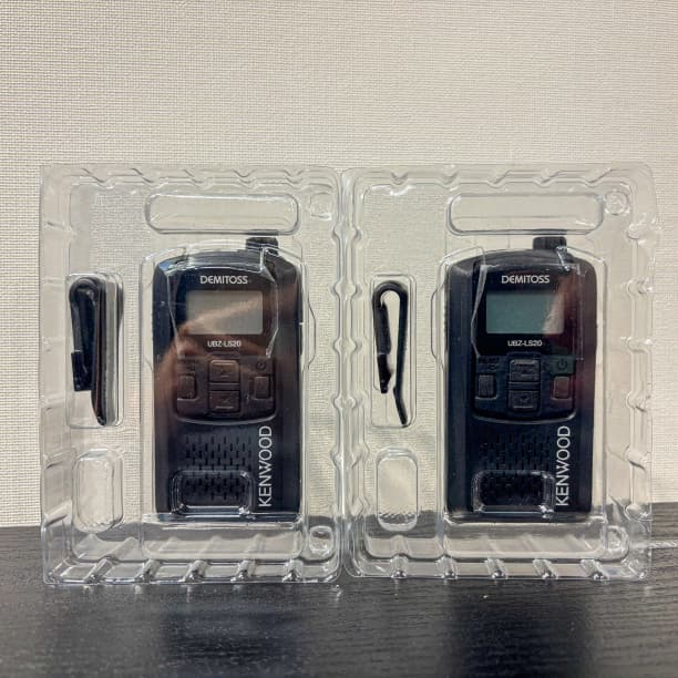 特定小電力トランシーバー UBZ-LU20 デミトス NP-22K付き2台セット