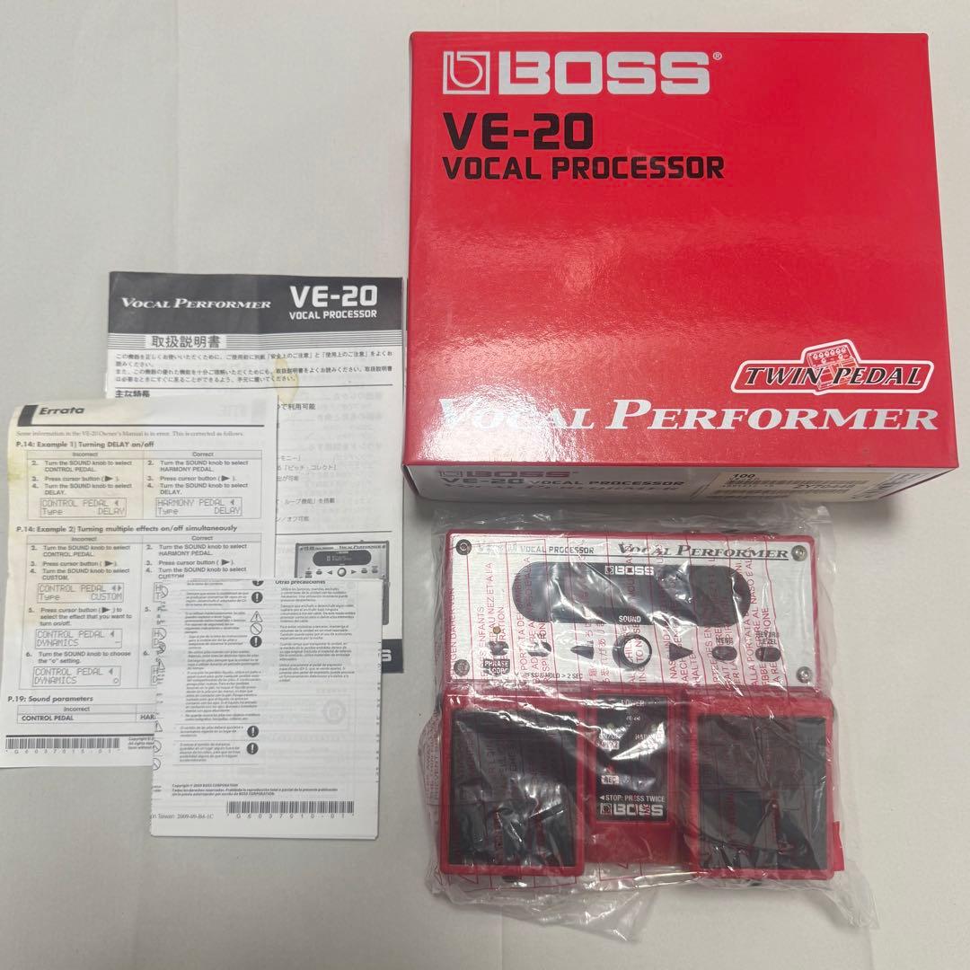 BOSS ボス VE-20 Vocal Performer エフェクター 箱あり