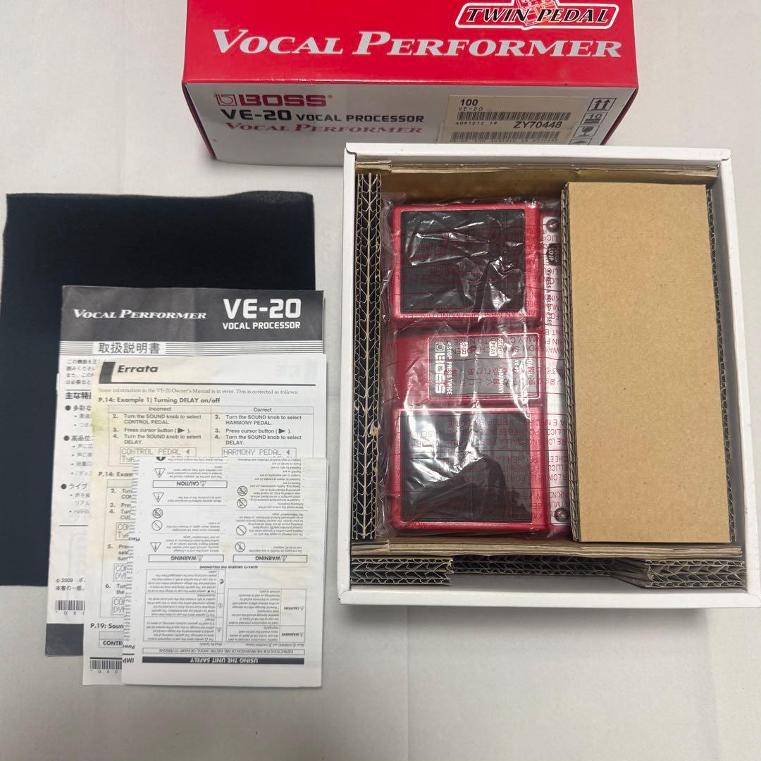 BOSS ボス VE-20 Vocal Performer エフェクター 箱あり