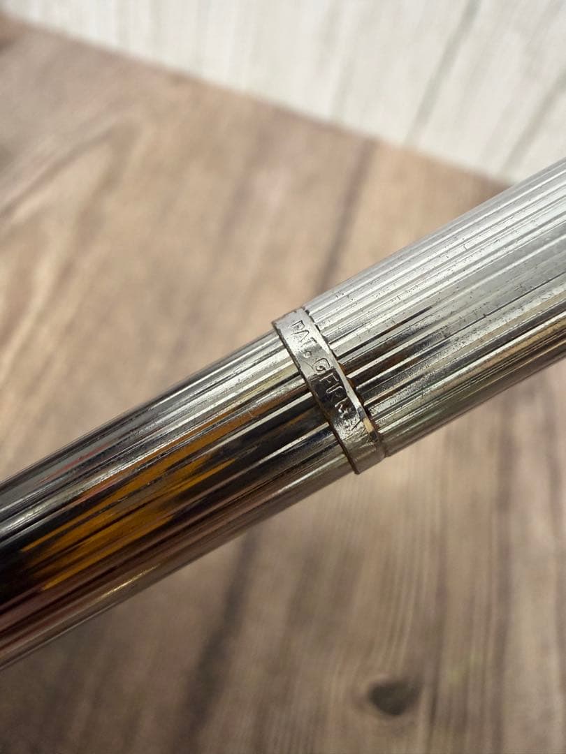 モンブラン/4色ボールペン/シルバー/中古品/