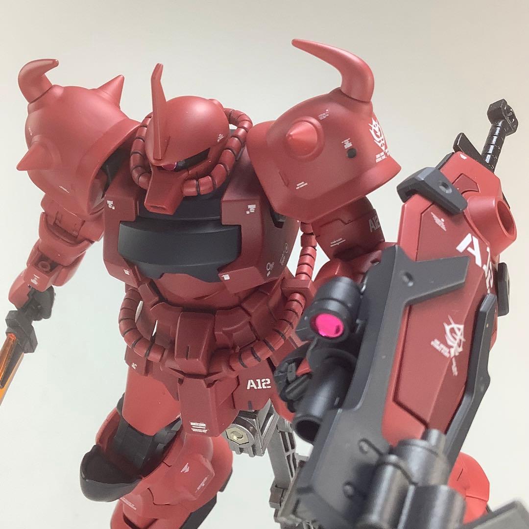 HGUC MS-07B-3 グフ・カスタム【シャア・アズナブル仕様】塗装済完成品