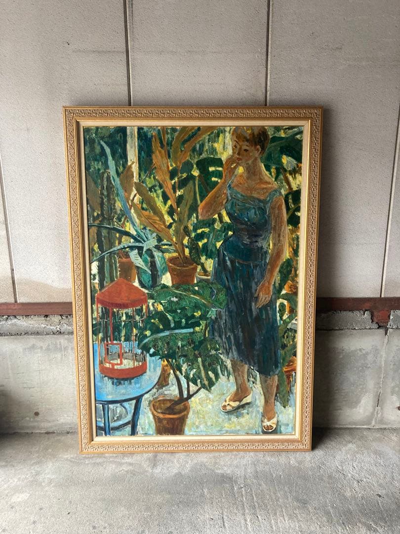 美術品　油彩画　油絵