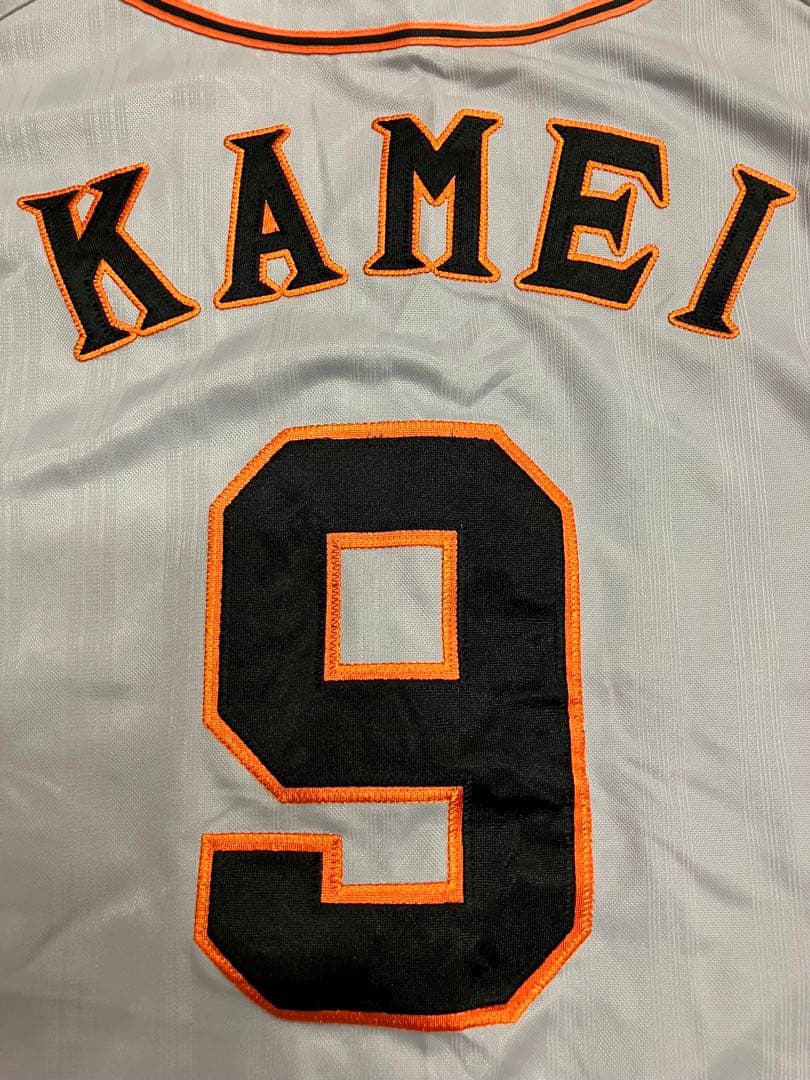 亀井善行　読売ジャイアンツ　読売巨人軍　ユニフォーム　亀井義行　グレー　当時　O