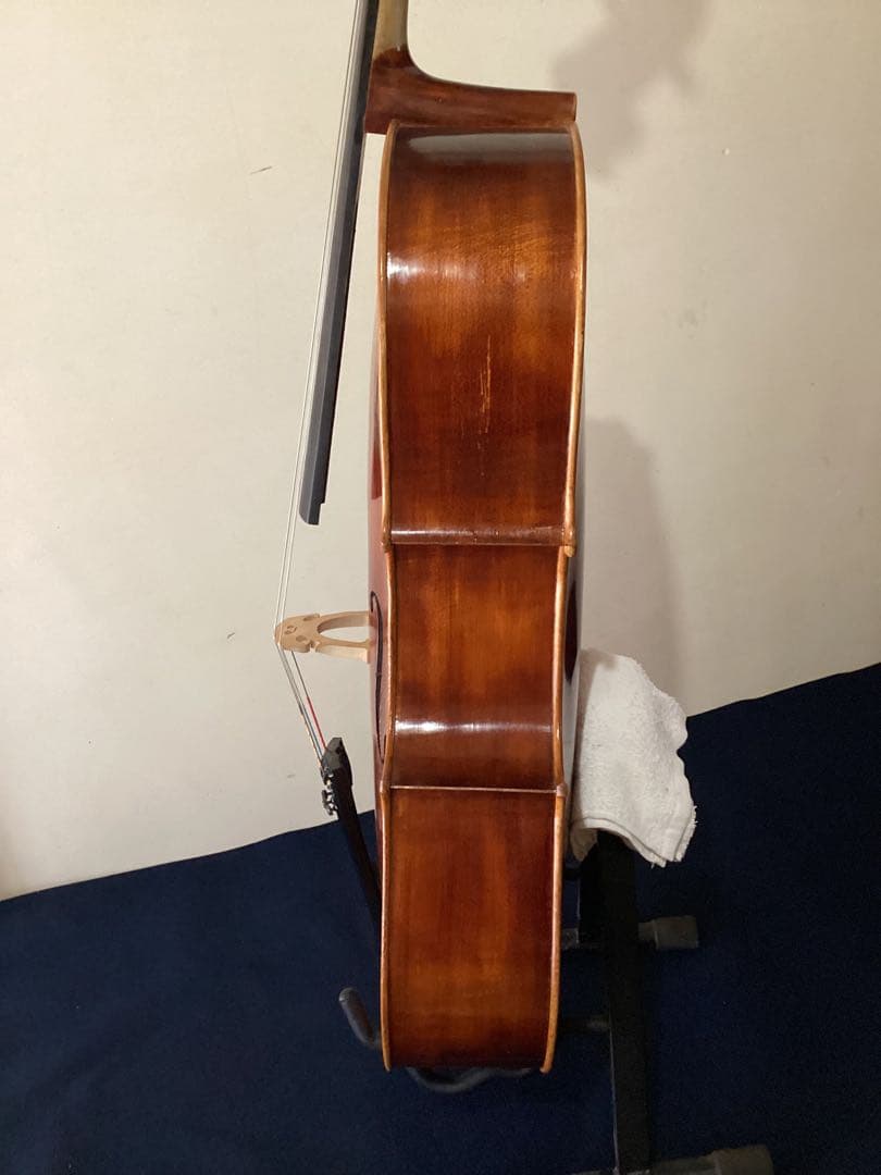 4/4チェロ ラベル無し詳細不明ハードケース