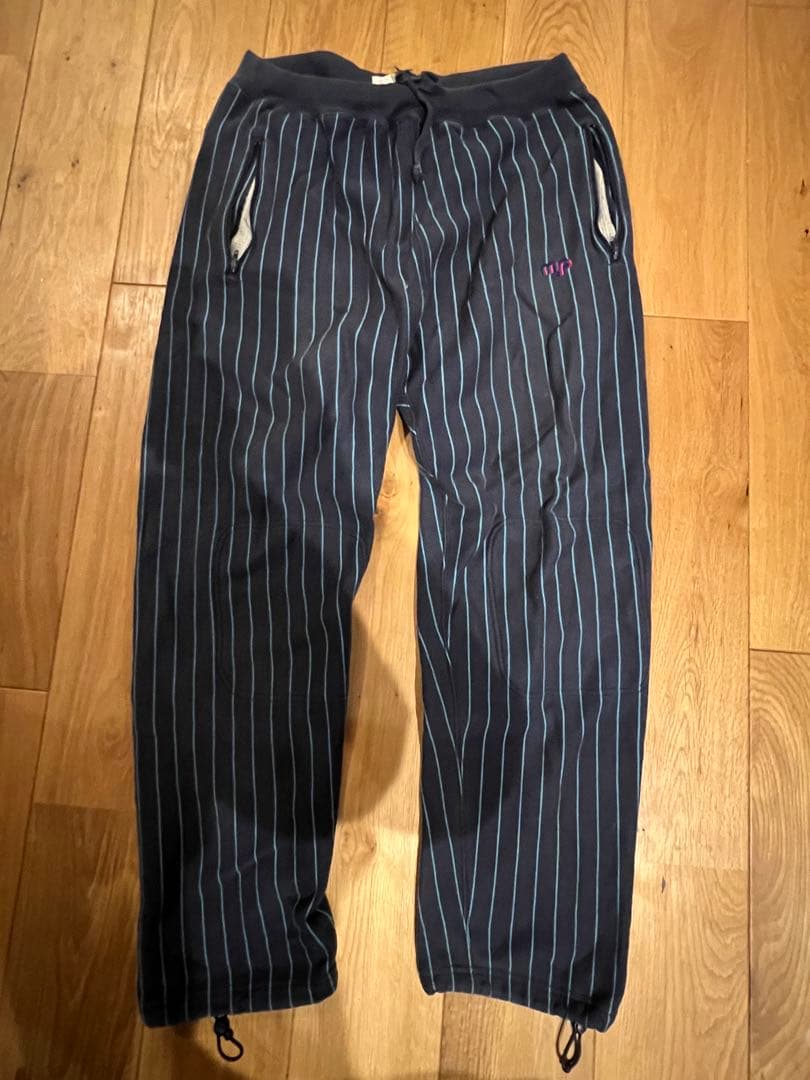 Masterpiece ストライプ セットアップ　パーカーL スウェットM