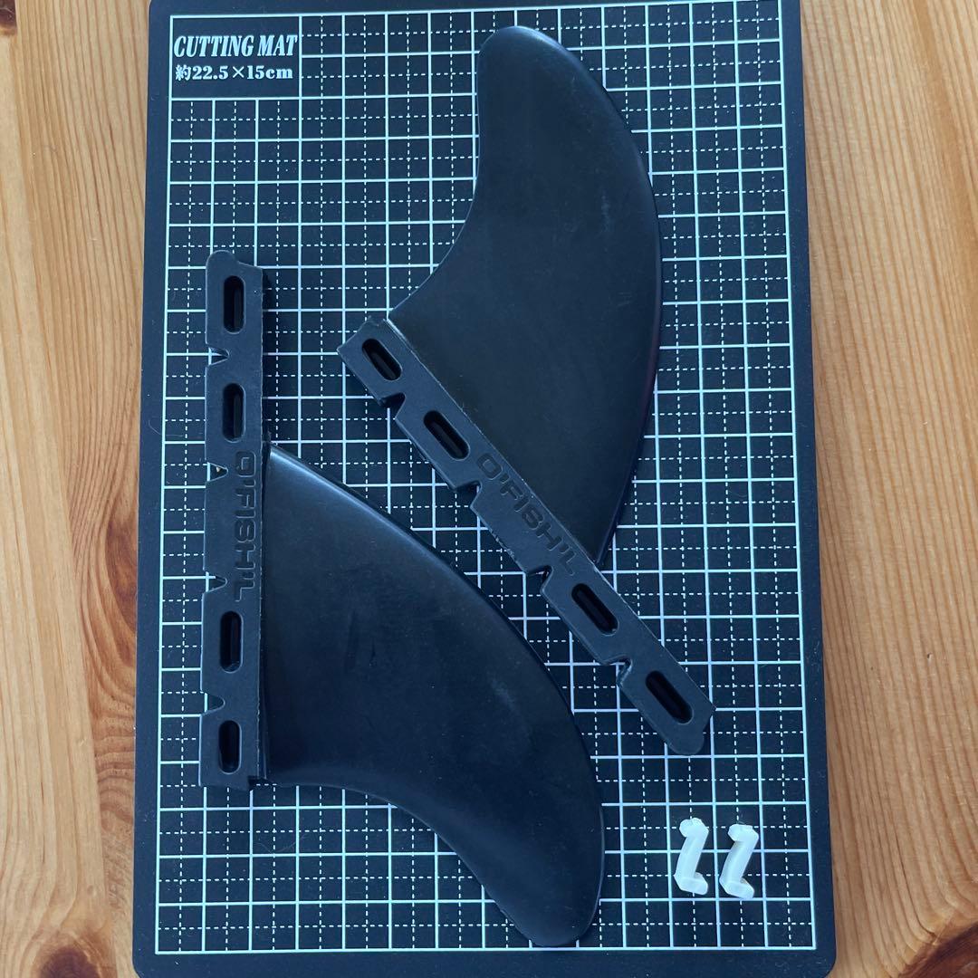 O’fishl fin Randy Rarick model ロングボードサイド