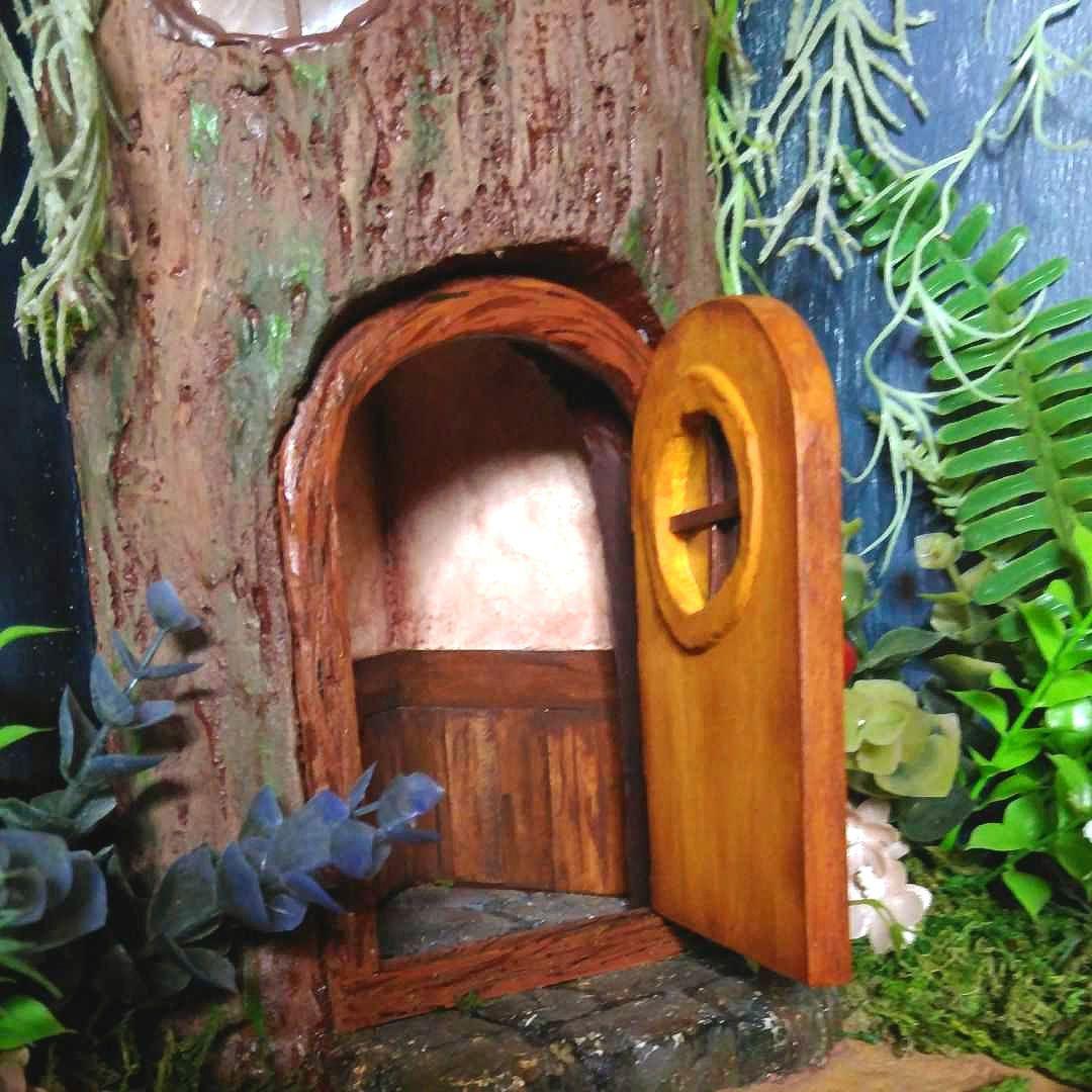 ジオラマ ちいかわの森 ライトアップ付き 特大サイズ ミニチュアハウス 箱庭