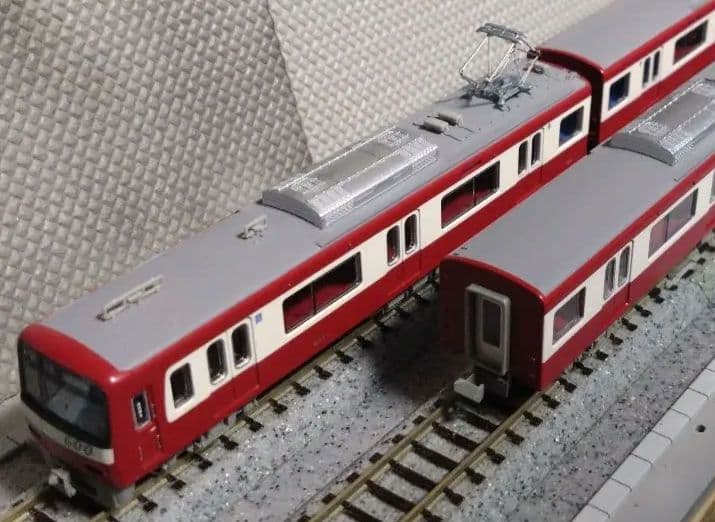 マイクロエースA7177京急600形赤・更新車・前面スリットナンバー8両セット