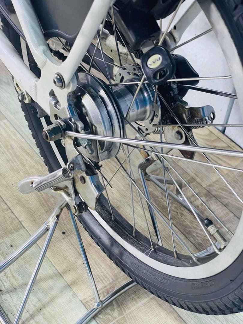 2948ヤマハ8.9アンペア3人乗り対応20インチ子供乗せ　電動アシスト自転車